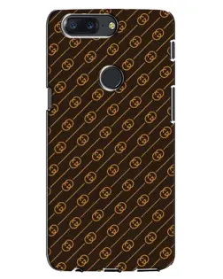 Чохол для OnePlus 5T з картинкою «Gucci — золоті діагоналі»