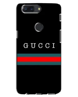 Чохол для OnePlus 5T з картинкою «Gucci — червоний пояс»