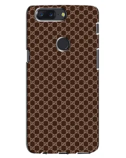 Чохол для OnePlus 5T з картинкою «Gucci — шоколадна сітка»