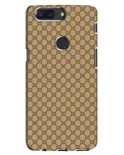 Чохол для OnePlus 5T з картинкою «Gucci — класичний беж»