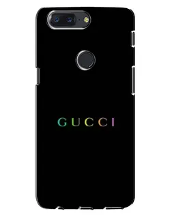 Чохол для OnePlus 5T з картинкою «Gucci — неоновий мінімалізм»