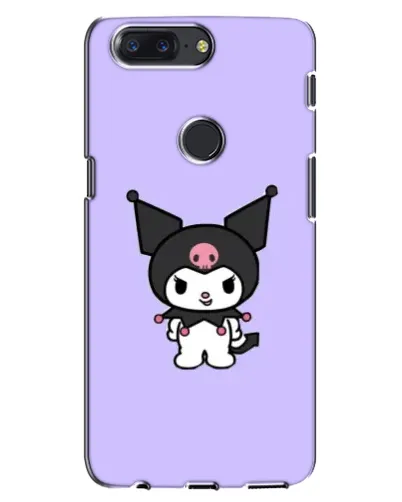 Чехол для OnePlus 5T с картинкой «Kuromi — нежный фиолетовый»