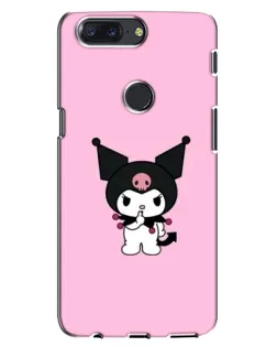 Чехол для OnePlus 5T с картинкой «Kuromi — розовая нежность» Чехол для OnePlus 5T с картинкой «Kuromi — розовая нежность»