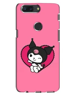 Чехол для OnePlus 5T с картинкой «Kuromi — любовь в сердце» Чехол для OnePlus 5T с картинкой «Kuromi — любовь в сердце»