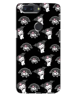 Чехол для OnePlus 5T с картинкой «Черный паттерн Kuromi» Чехол для OnePlus 5T с картинкой «Черный паттерн Kuromi»