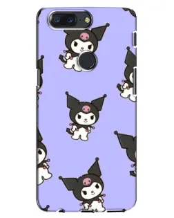 Чехол для OnePlus 5T с картинкой «Паттерн с Kuromi» Чехол для OnePlus 5T с картинкой «Паттерн с Kuromi»