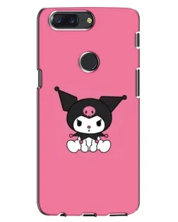 Чехол для OnePlus 5T с картинкой «Хмурая Kuromi» Чехол для OnePlus 5T с картинкой «Хмурая Kuromi»