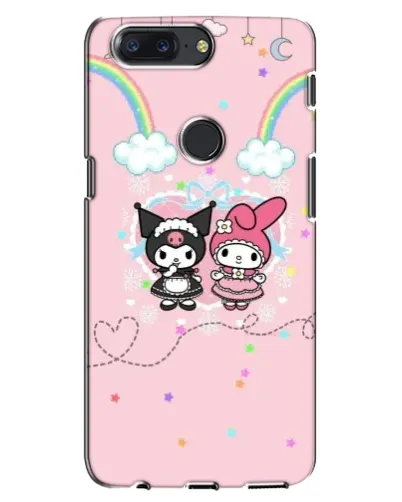Чехол для OnePlus 5T с картинкой «My Melody и Kuromi»