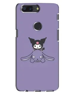 Чехол для OnePlus 5T с картинкой «Kuromi на лиловом фоне» Чехол для OnePlus 5T с картинкой «Kuromi на лиловом фоне»
