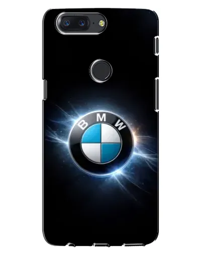 Чохол для OnePlus 5T з картинкою «BMW — неонове сяйво»