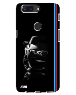 Чохол для OnePlus 5T з картинкою «Силует BMW в темряві»