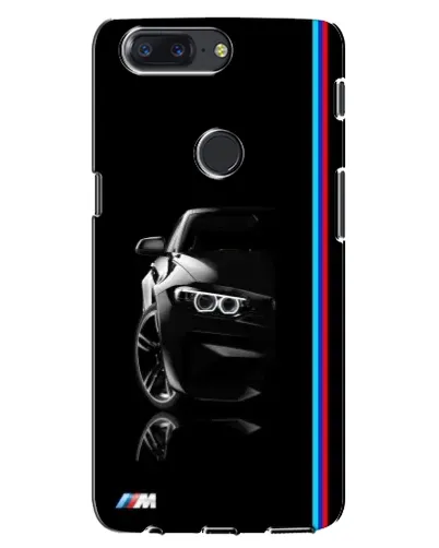 Чохол для OnePlus 5T з картинкою «Силует BMW в темряві»