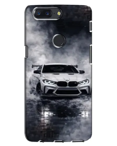 Чохол для OnePlus 5T з картинкою «BMW крізь туман»