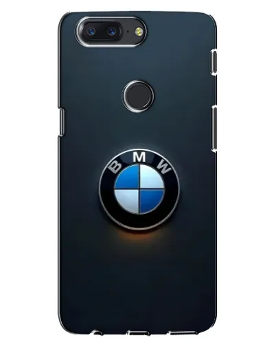 Чохол для OnePlus 5T з картинкою «Логотип BMW — мінімалізм»