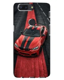 Чохол для OnePlus 5T з картинкою «BMW на червоній доріжці»