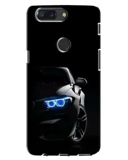 Чехол для OnePlus 5T с картинкой «BMW — ночной взгляд» Чехол для OnePlus 5T с картинкой «BMW — ночной взгляд»