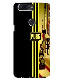 Чохол для OnePlus 5T з картинкою «PUBG — камуфляжний шолом»
