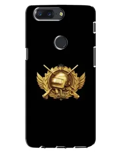 Чохол для OnePlus 5T з картинкою «PUBG — помаранчевий градієнт»