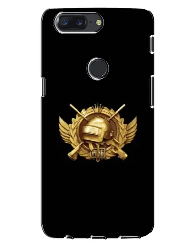 Чохол для OnePlus 5T з картинкою «PUBG — помаранчевий градієнт»