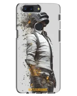 Чохол для OnePlus 5T з картинкою «PUBG — боєць у пилу»