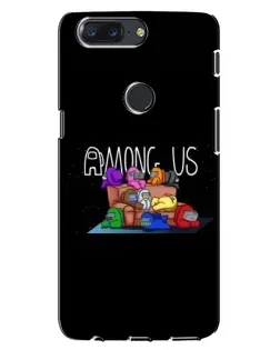 Чохол для OnePlus 5T з картинкою «Логотип Among Us» Чохол для OnePlus 5T з картинкою «Логотип Among Us»