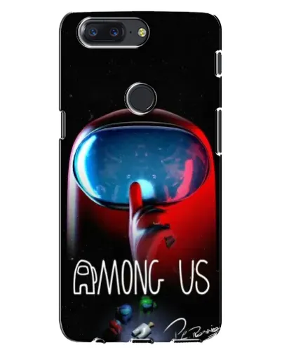 Чехол для OnePlus 5T с картинкой «Красный импостер — макро» Чехол для OnePlus 5T с картинкой «Красный импостер — макро»