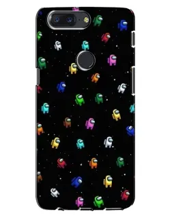Чехол для OnePlus 5T с картинкой «Экипаж Among Us»