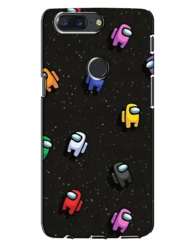 Чехол для OnePlus 5T с картинкой «Космический паттерн Among Us» Чехол для OnePlus 5T с картинкой «Космический паттерн Among Us»