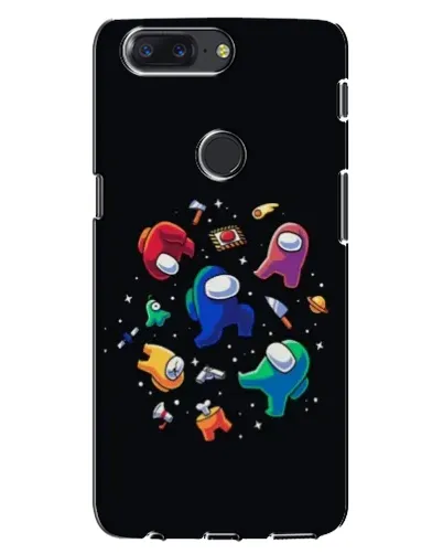 Чехол для OnePlus 5T с картинкой «Among Us космос» Чехол для OnePlus 5T с картинкой «Among Us космос»