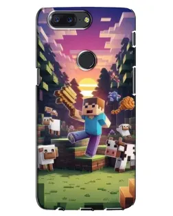 Чохол для OnePlus 5T з картинкою «Стів на фермі» Чохол для OnePlus 5T з картинкою «Стів на фермі»