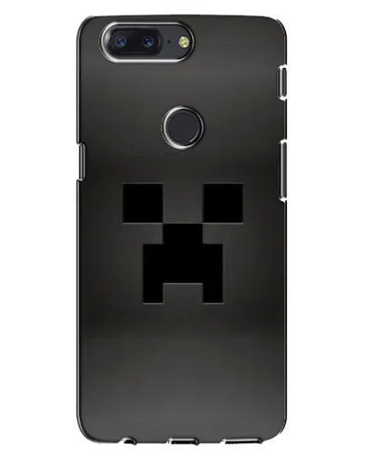 Чехол для OnePlus 5T с картинкой «Черный крипер градиент» Чехол для OnePlus 5T с картинкой «Черный крипер градиент»
