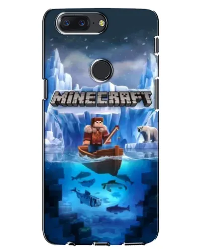 Чехол для OnePlus 5T с картинкой «Minecraft ледяной мир» Чехол для OnePlus 5T с картинкой «Minecraft ледяной мир»