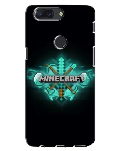Чехол для OnePlus 5T с картинкой «Minecraft Diamond лого» Чехол для OnePlus 5T с картинкой «Minecraft Diamond лого»