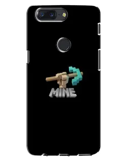 Чехол для OnePlus 5T с картинкой «Алмазная кирка»