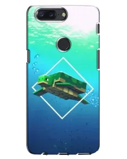 Чохол для OnePlus 5T з картинкою «Черепаха Minecraft» Чохол для OnePlus 5T з картинкою «Черепаха Minecraft»