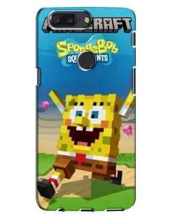 Чохол для OnePlus 5T з картинкою «Губка Боб Minecraft» Чохол для OnePlus 5T з картинкою «Губка Боб Minecraft»
