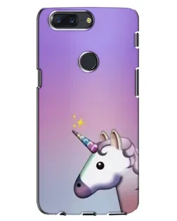 Чехол для OnePlus 5T с картинкой «Единорог градиент»