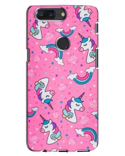 Чехол для OnePlus 5T с картинкой «Unicorn паттерн розовый» Чехол для OnePlus 5T с картинкой «Unicorn паттерн розовый»