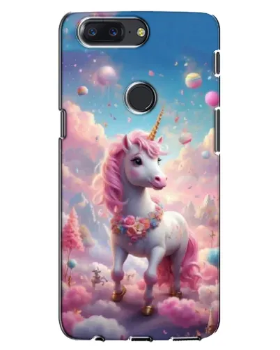Чехол для OnePlus 5T с картинкой «Единорог среди облаков» Чехол для OnePlus 5T с картинкой «Единорог среди облаков»