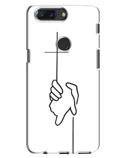 Чехол для OnePlus 5T с картинкой «Рука держит» Чехол для OnePlus 5T с картинкой «Рука держит»