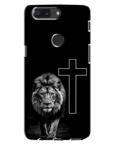Чехол для OnePlus 5T с картинкой «Лев и Крест»