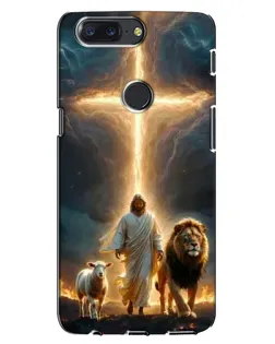 Чехол для OnePlus 5T с картинкой «Лев Иуды и Свет» Чехол для OnePlus 5T с картинкой «Лев Иуды и Свет»