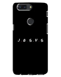 Чехол для OnePlus 5T с картинкой «Точки веры J.E.S.U.S.»
