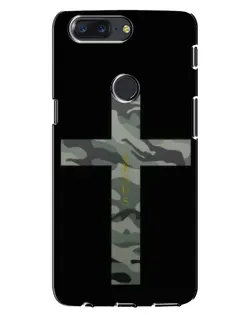 Чехол для OnePlus 5T с картинкой «Милитари Крест»