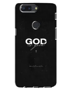 Чехол для OnePlus 5T с картинкой «GOD — Бог над всем»