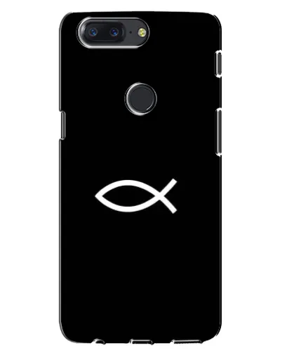 Чехол для OnePlus 5T с картинкой «Символ рыбы Jesus» Чехол для OnePlus 5T с картинкой «Символ рыбы Jesus»
