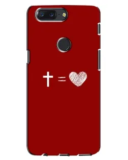 Чехол для OnePlus 5T с картинкой «Уравнение любви» Чехол для OnePlus 5T с картинкой «Уравнение любви»