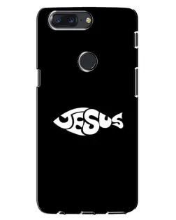 Чехол для OnePlus 5T с картинкой «Рыба Jesus» Чехол для OnePlus 5T с картинкой «Рыба Jesus»