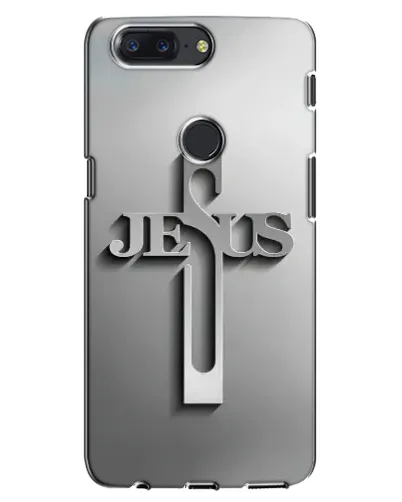 Чехол для OnePlus 5T с картинкой «Металлический крест Jesus» Чехол для OnePlus 5T с картинкой «Металлический крест Jesus»