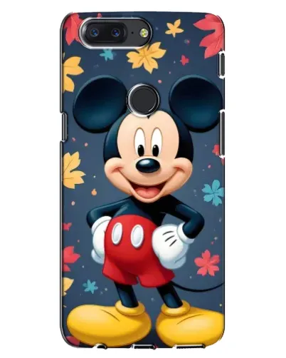 Чохол для OnePlus 5T з картинкою «Осінній Mickey Mouse»